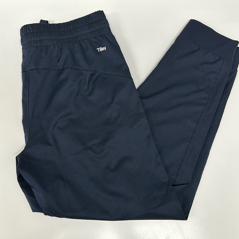 Tilley Women's M Navy Performance Hiling Track Pants
